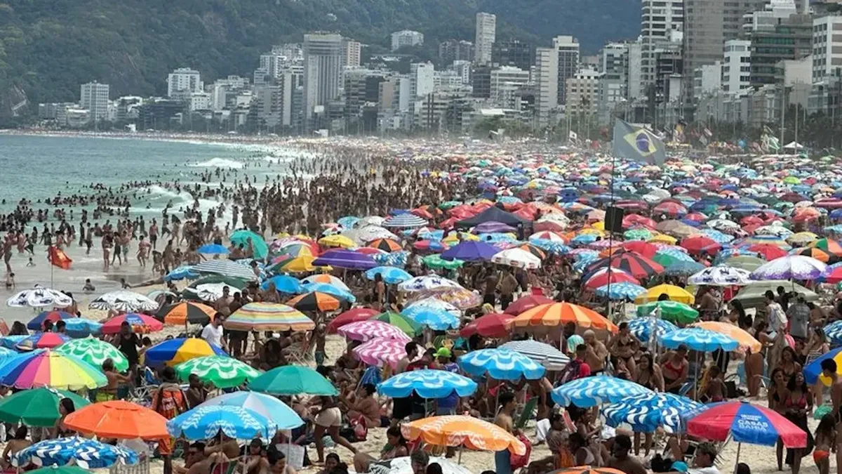 Temperaturas extremas en Río de Janeiro: pico de 58,5 °C de sensación térmica