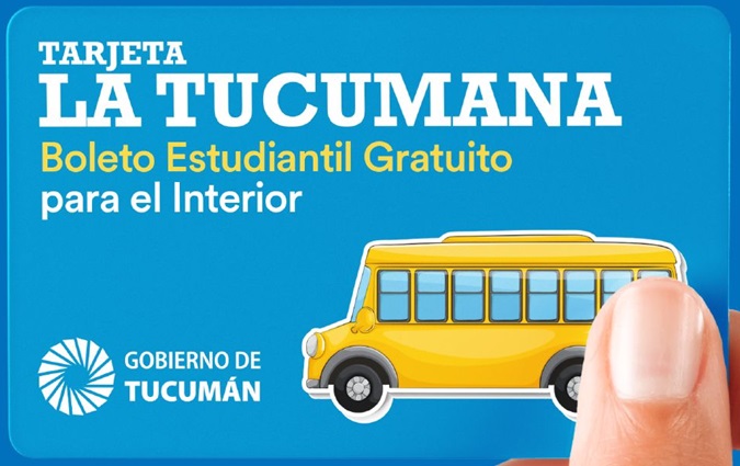 Atención Tucumán: el Gobierno abrió la inscripción para el Boleto Estudiantil Gratuito