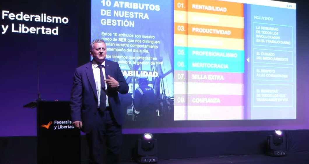 Se realizó la cena anual de Federalismo y Libertad en Tucumán con la presencia del CEO de YPF, Horacio Marín