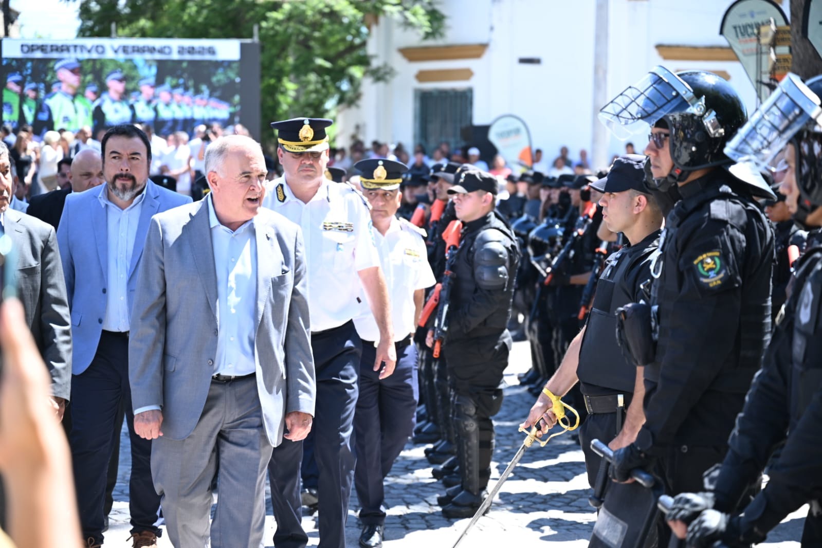Jaldo en el “Operativo Verano” en San Pedro: inauguró obras y reafirmó su lucha contra el narcotráfico y narcomenudeo