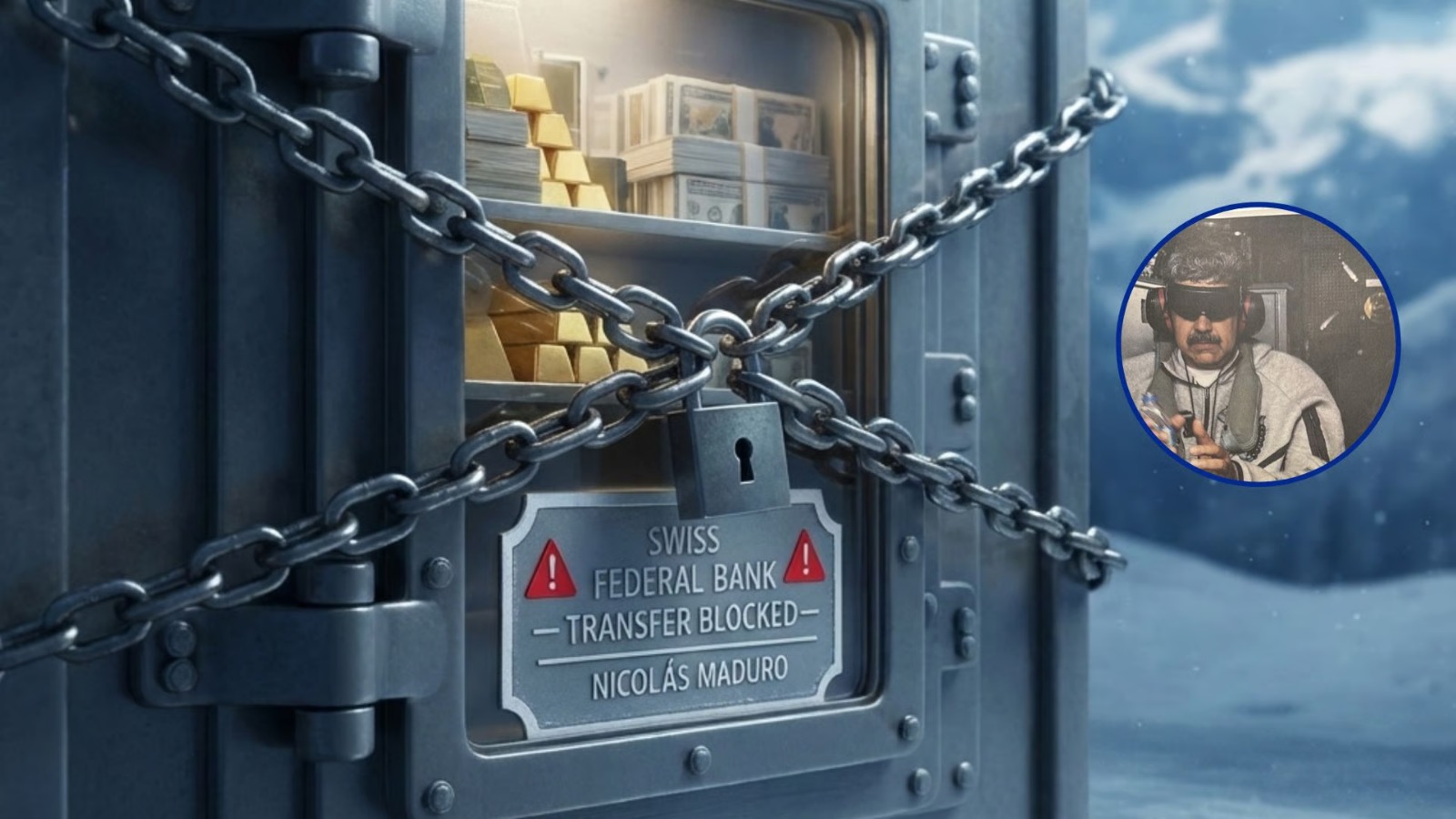Suiza congeló los activos de Nicolás Maduro en el país para evitar su transferencia al extranjero
