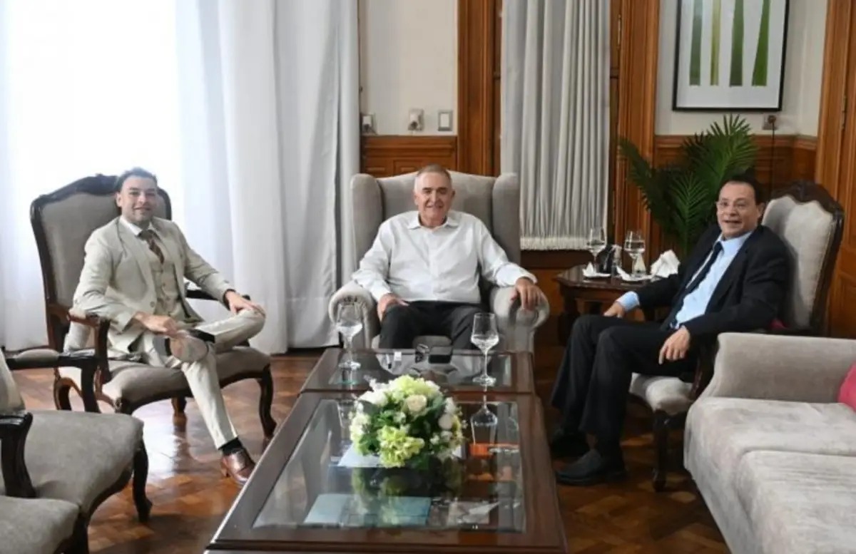 Jaldo recibió al Defensor del Pueblo que termina su mandato