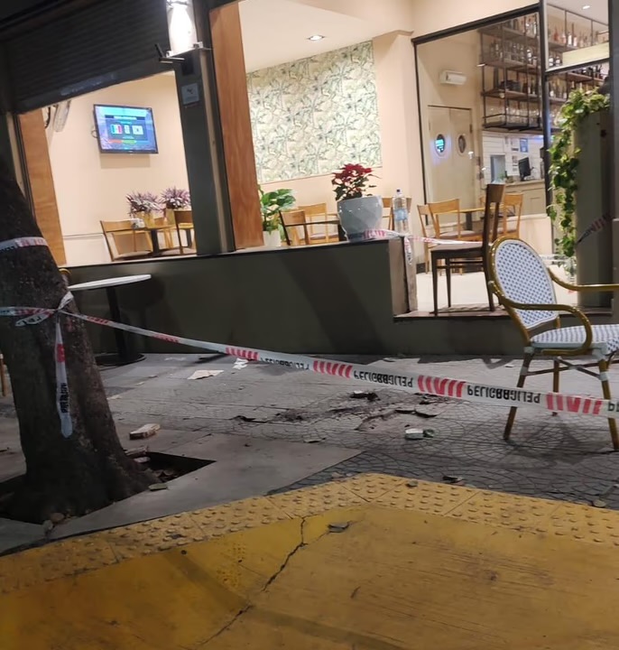Un héroe inesperado y un final trágico: tiroteo, un herido y un suicidio en Barrio Sur