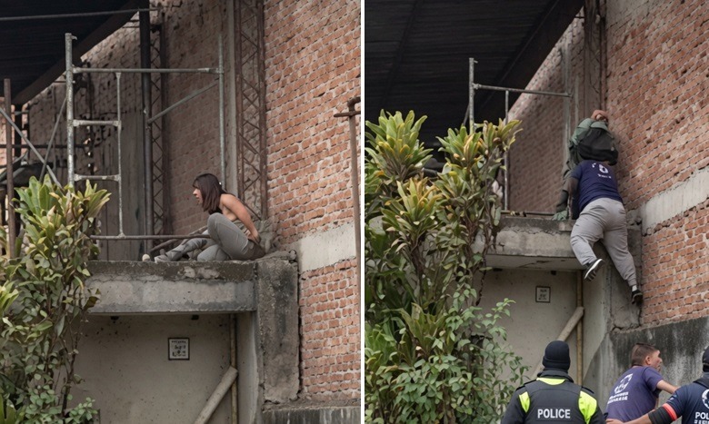 Tucumán: rescatan a una joven de una terraza donde un hombre la tenía retenida