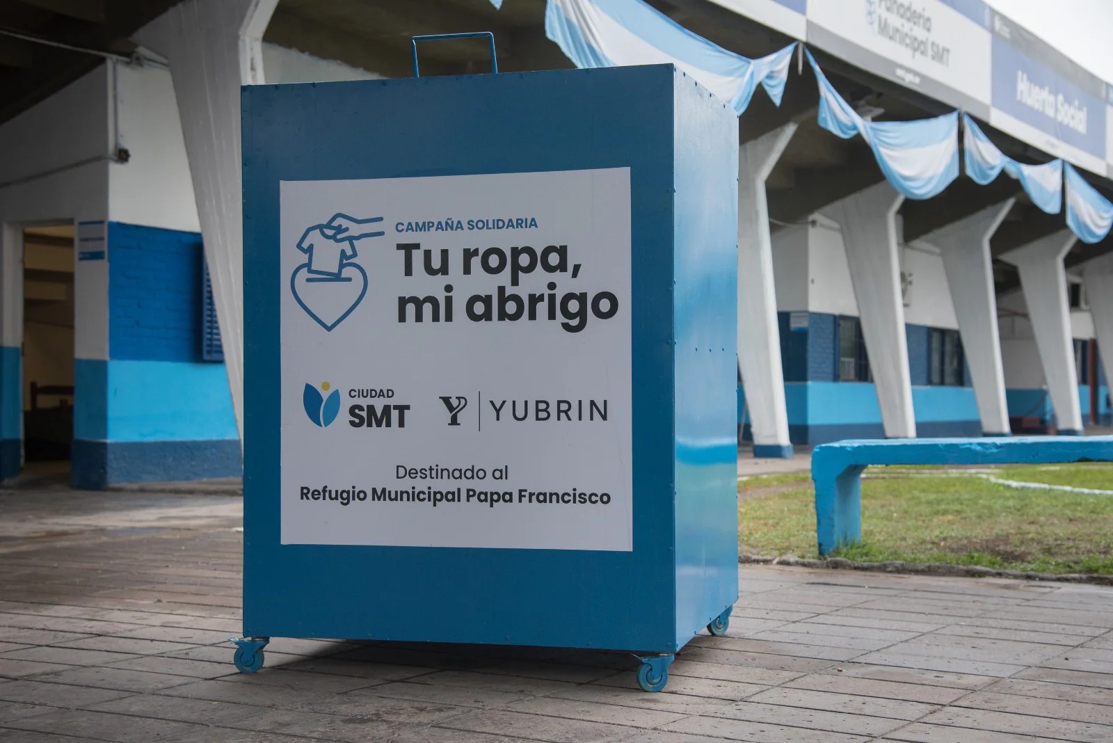Habilitan roperos solidarios en puntos fijos de SM de Tucumán para donar abrigo a vecinos en situación de calle