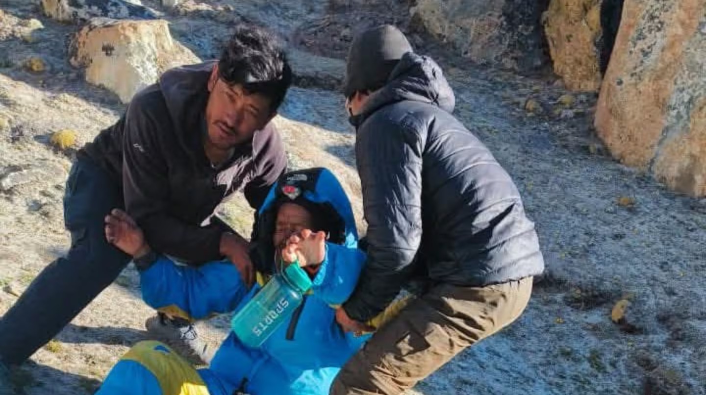 Un milagro: desapareció en el Everest, lo dieron por muerto y al sexto día llegó al campamento arrastrándose