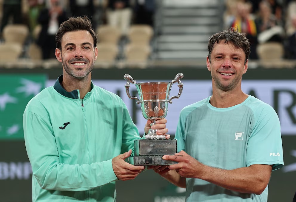 Roland Garros: el argentino Zeballos se consagró Campeón en dobles junto a Granollers y logró su tercer Grand Slam