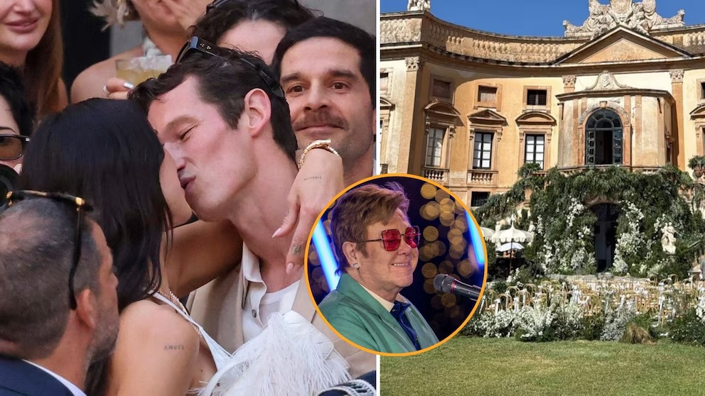 Segundo día de la lujosa boda de Dua Lipa y Callum Turner en la ciudad italiana de Palermo
