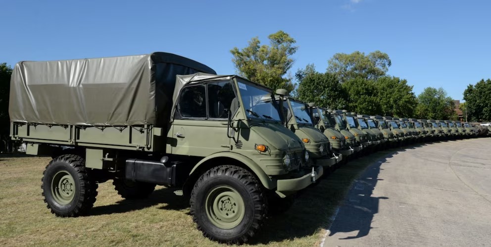 El Ejército Argentino compró 400 nuevos Unimog y avanza con la mayor renovación de camiones militares en 45 años