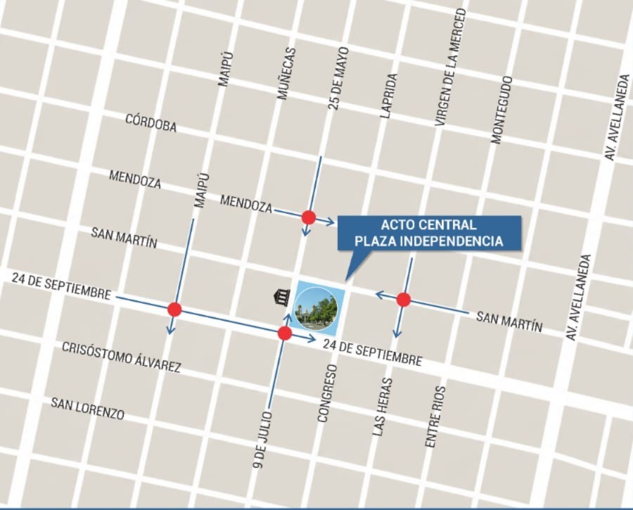 Atención Tucumán: este viernes harán la Promesa de Lealtad a la Bandera en Plaza Independencia y habrá CORTES de TRÁNSITO