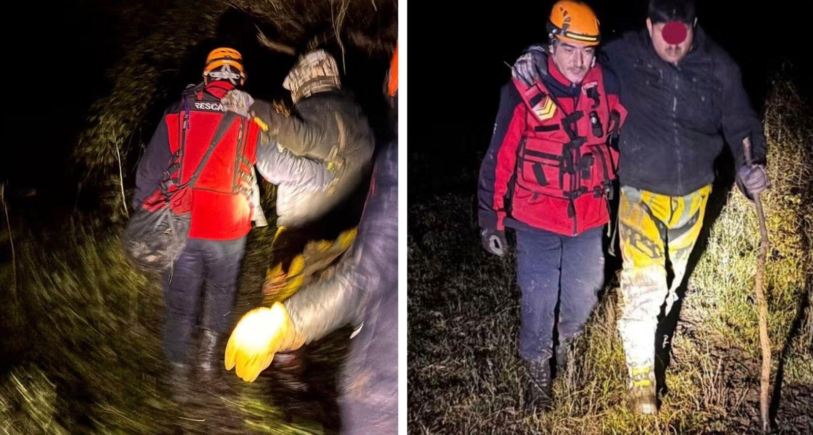 Tucumán: rescataron a un endurista accidentado en los cerros de Villa Nougués tras un intenso operativo nocturno