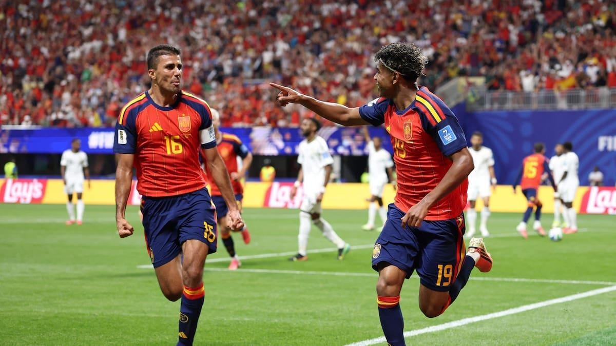 Mundial 2026: España se hizo fuerte ante Arabia Saudita a quien goleó y puso un pie en la próxima fase