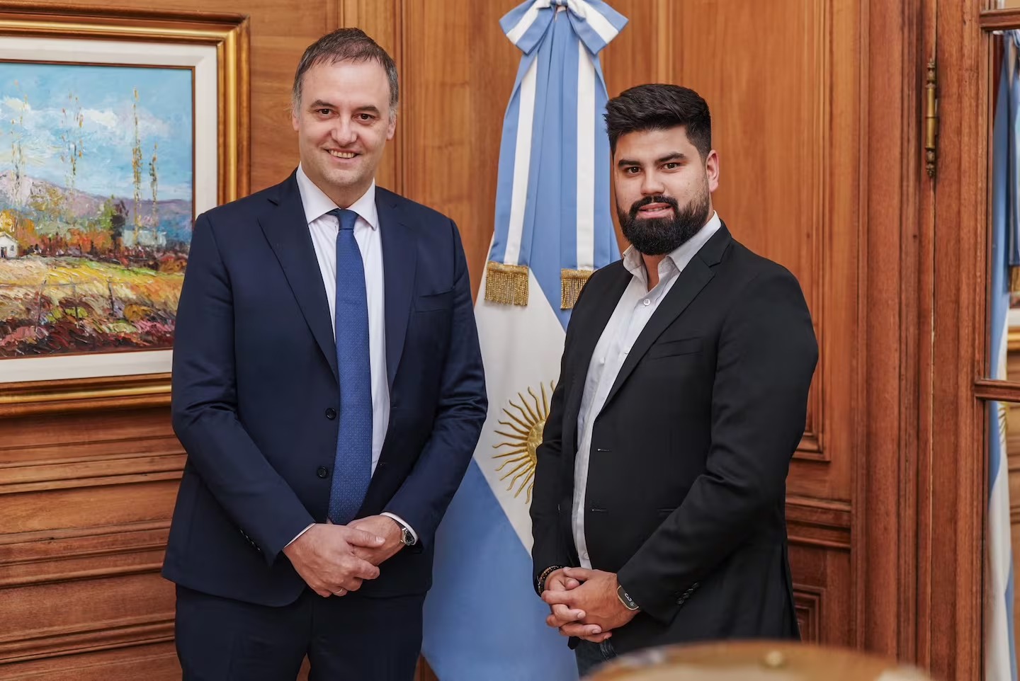 Adorni presentó al nuevo secretario de Comunicación de Gobierno luego de la salida de Javier Lanari
