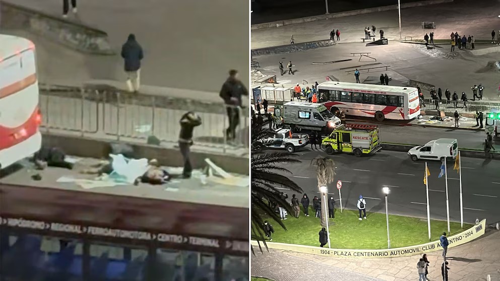 Tragedia en Mar del Plata: un colectivo se subió a la vereda, atropelló a varias personas y murió  una mujer