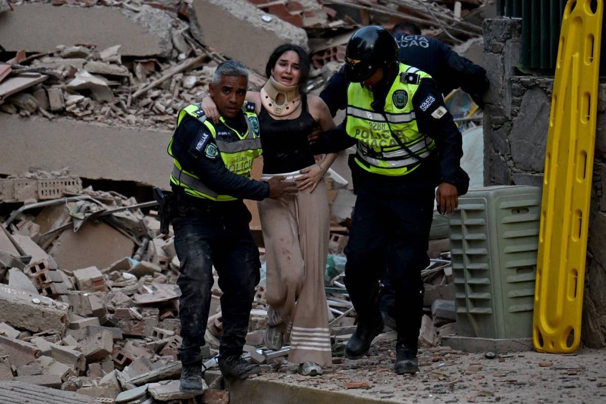 Dos terremotos sacudieron Venezuela: se derrumbaron casas y edificios y se esperan un alto número de víctimas