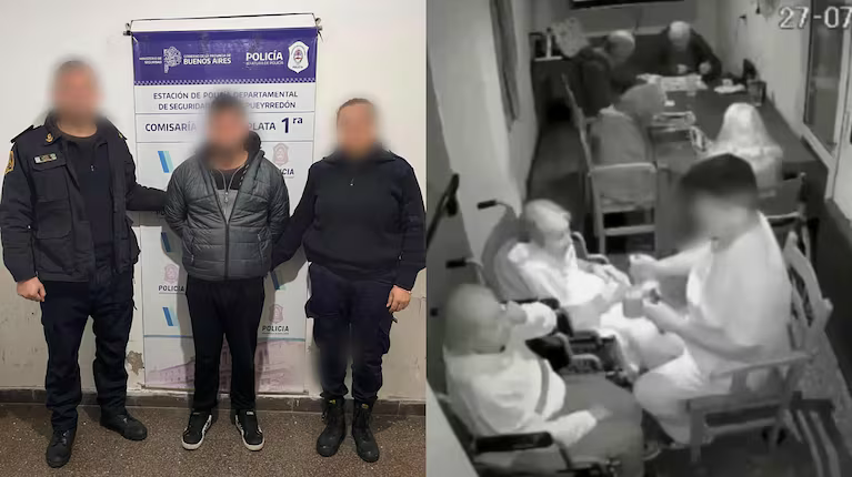 Detuvieron y luego liberaron al cuidador acusado de maltratar a dos jubiladas en un geriátrico de Mar del Plata