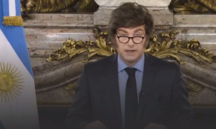 Milei hablará por cadena nacional y presentará la reforma de la Carta Orgánica del Banco Central