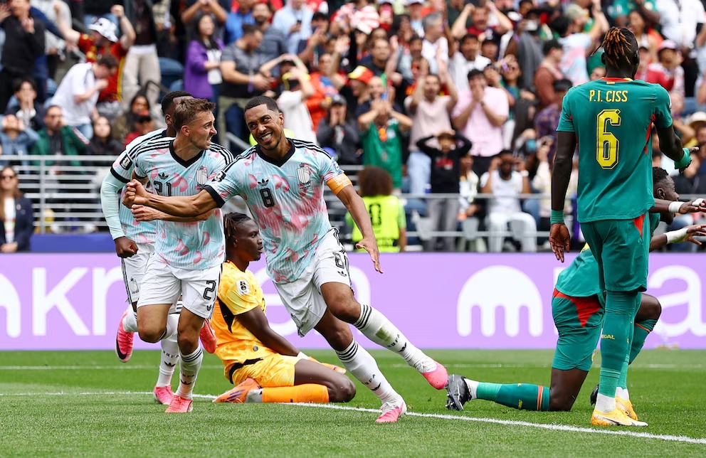 Con una épica remontada Bélgica se impuso por 3-2 a Senegal en los suplementarios y avanzó a octavos de final del Mundial 2026