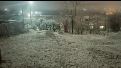 Ola polar en Tucumán: numerosas localidades de los valles amanecieron nevadas