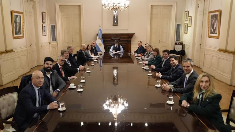El Presidente Milei se reunió con su Gabinete en la Casa Rosada con eje en la Reforma de la Carta Orgánica del Banco Central