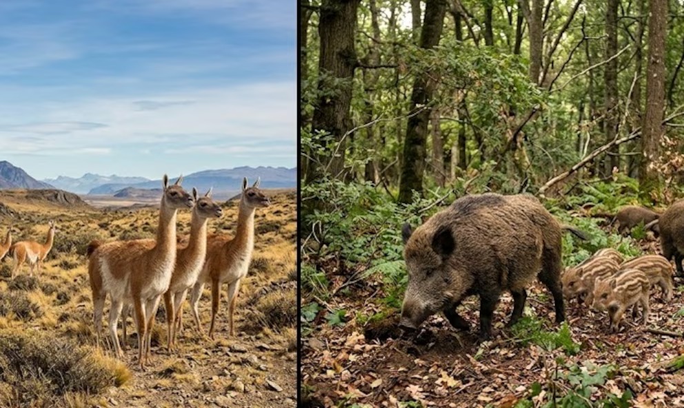 Río Negro impulsa una ley para habilitar la venta de carne de jabalí y guanaco en el mercado formal
