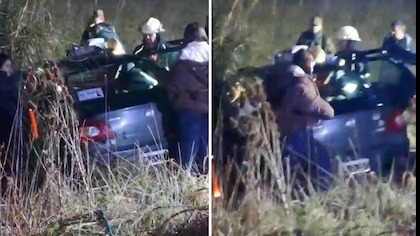 Tragedia en la Ruta 88 de Mar del Plata: un remisero murió tras chocar contra un camión y una joven jugadora de vóley está grave