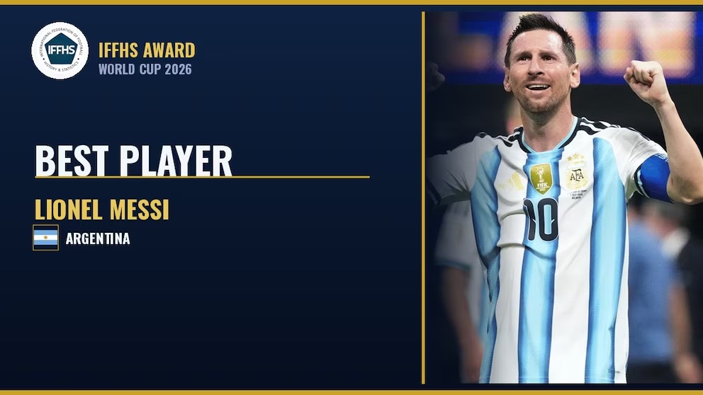 Lionel Messi fue elegido como el Mejor Jugador del Mundial 2026 a sus 39 años: “El veredicto es inequívoco”