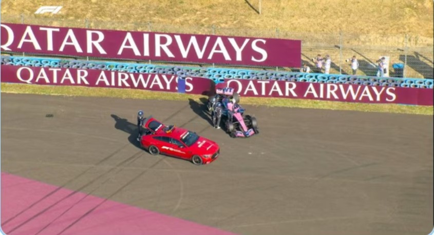 Franco Colapinto protagonizó un accidente en la segunda práctica del Gran Premio de Hungría de F1
