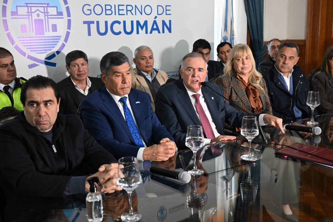 El gobernador de Tucumán ratificó que, si no hay unidad en el PJ, las candidaturas y autoridades se definirán en internas