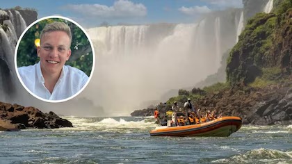 Quién era Mark Lensink, el turista neerlandés que murió tras volcar la lancha en el paseo por las Cataratas del Iguazú