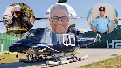 Tragedia: un helicóptero que viajaba a combatir incendios en La Rioja cayó en San Juan y murieron los 7 tripulantes