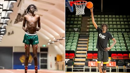 Mide casi 2.30 metros y solo 18 años: la nueva joya del básquet que enamora a la NBA