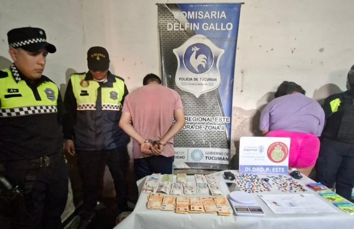 La Policía de Tucumán desarticuló un quisco de drogas en Delfín Gallo
