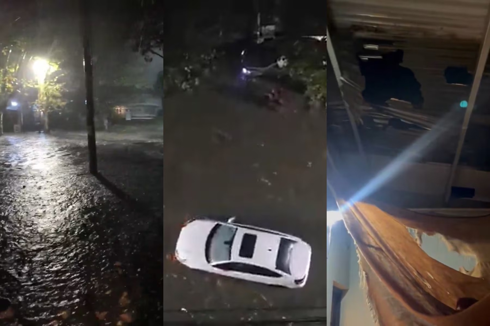 Impactante temporal azotó al AMBA durante la noche de este viernes