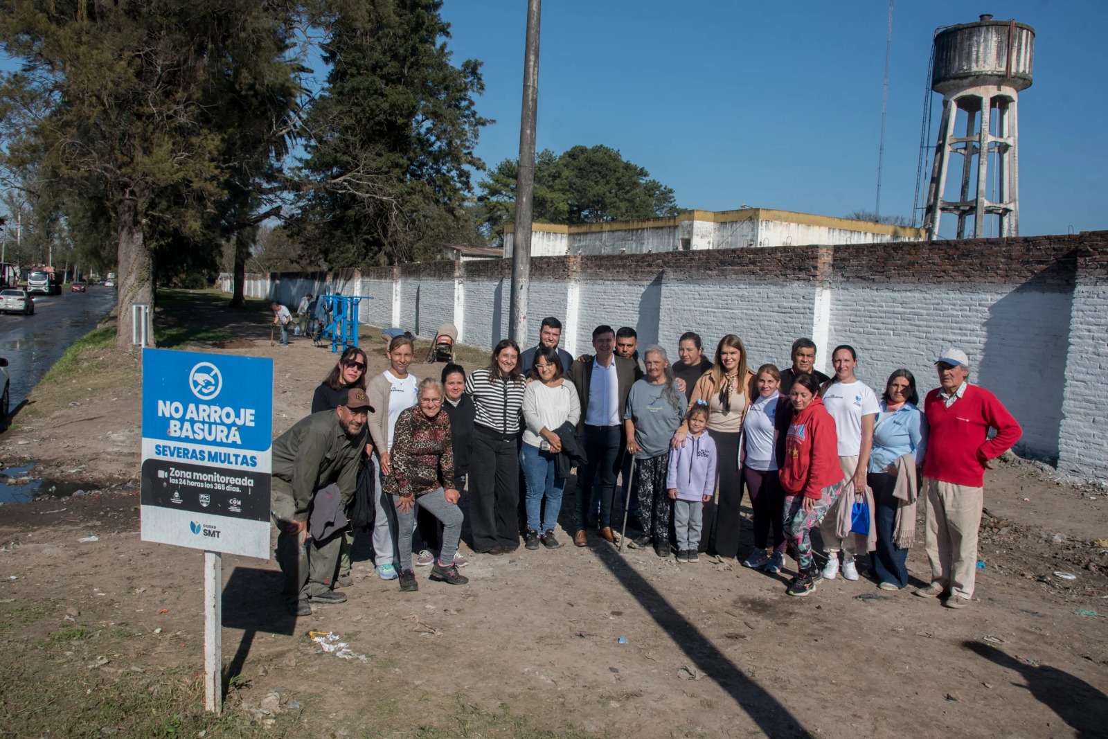 Transforman un antiguo basural en un nuevo espacio verde para los vecinos en SM de Tucumán