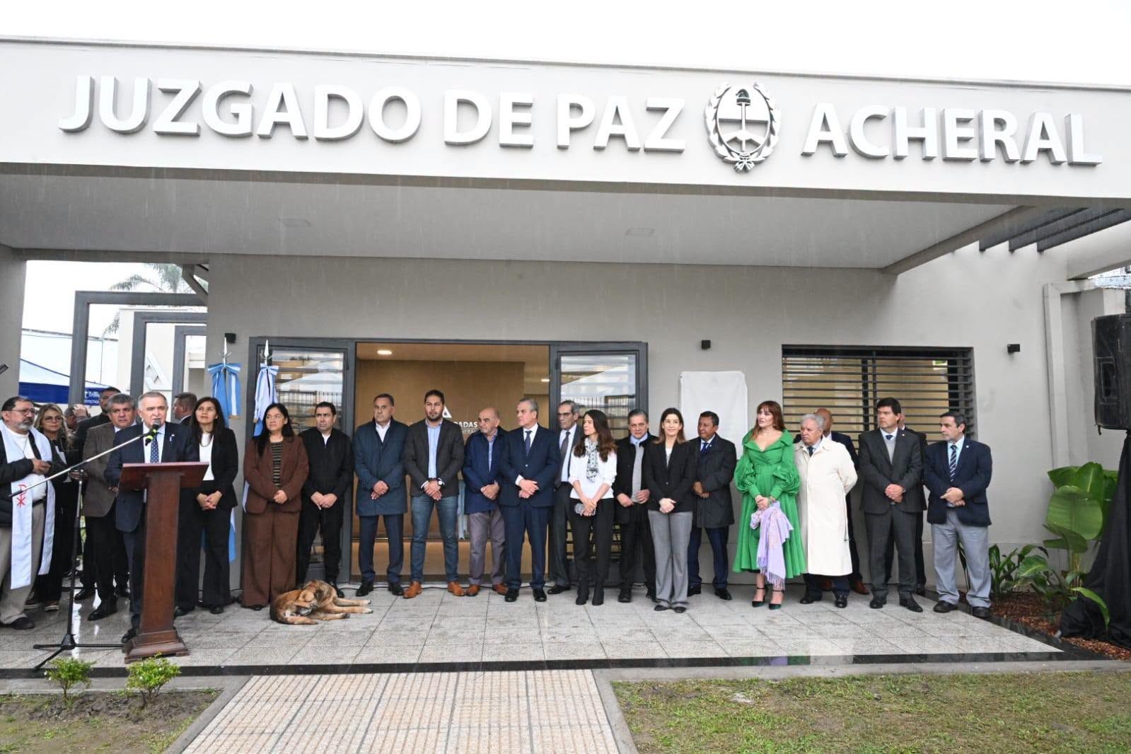 Inauguraron la ampliación del Juzgado de Paz de Acheral para fortalecer el acceso a la justicia en el interior de Tucumán