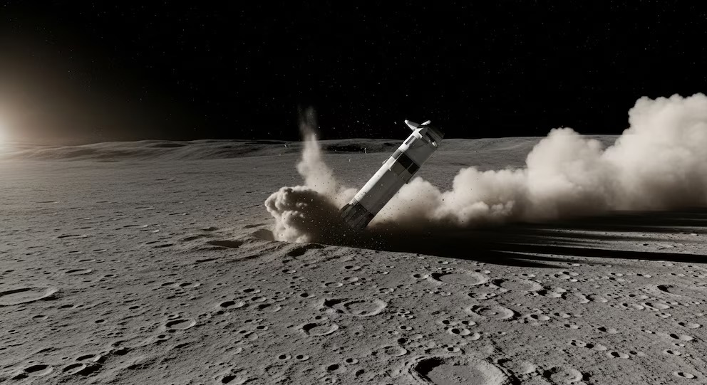 La NASA confirmó que un cohete de SpaceX impactó en la Luna