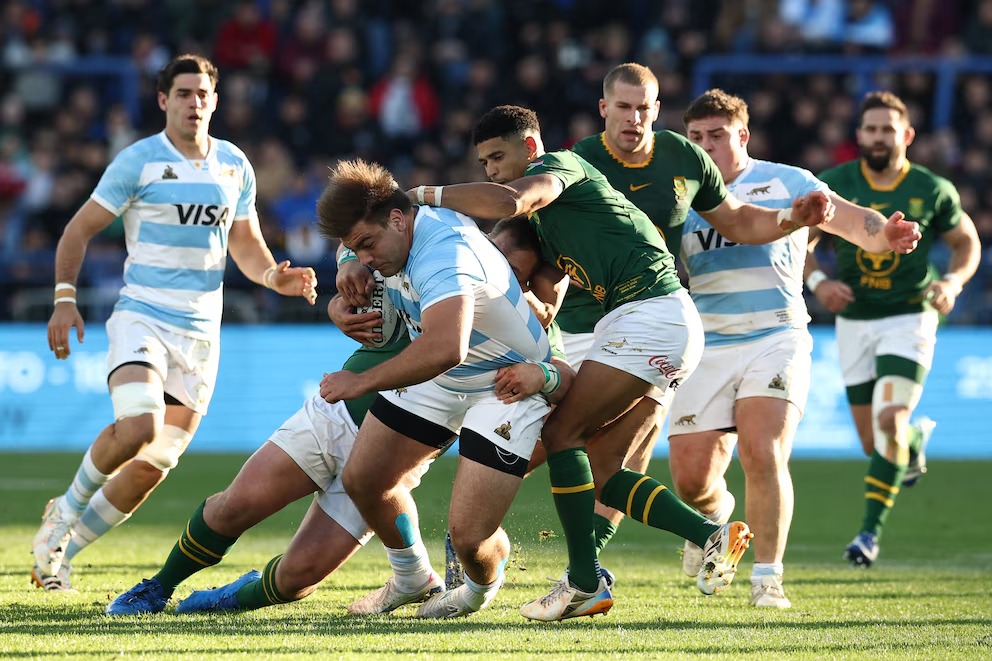 Los Pumas perdieron 17-10 ante el Bicampeón del Mundo Sudáfrica en la cancha de Vélez