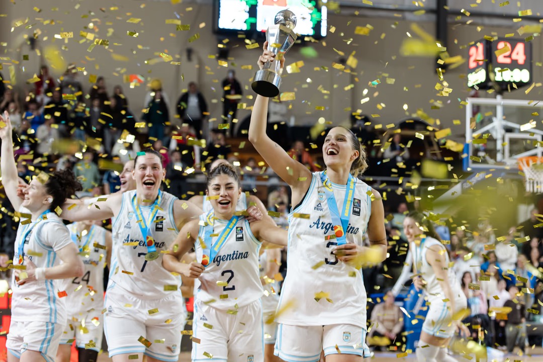 Básquet femenino: Argentina conquistó su cuarto Sudamericano