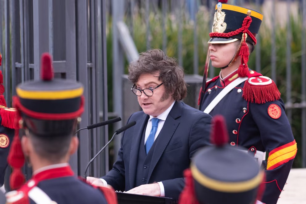 Milei habló en el acto para conmemorar a San Martín: “Hoy la libertad se enfrenta a un nuevo conjunto de enemigos internos y externos”