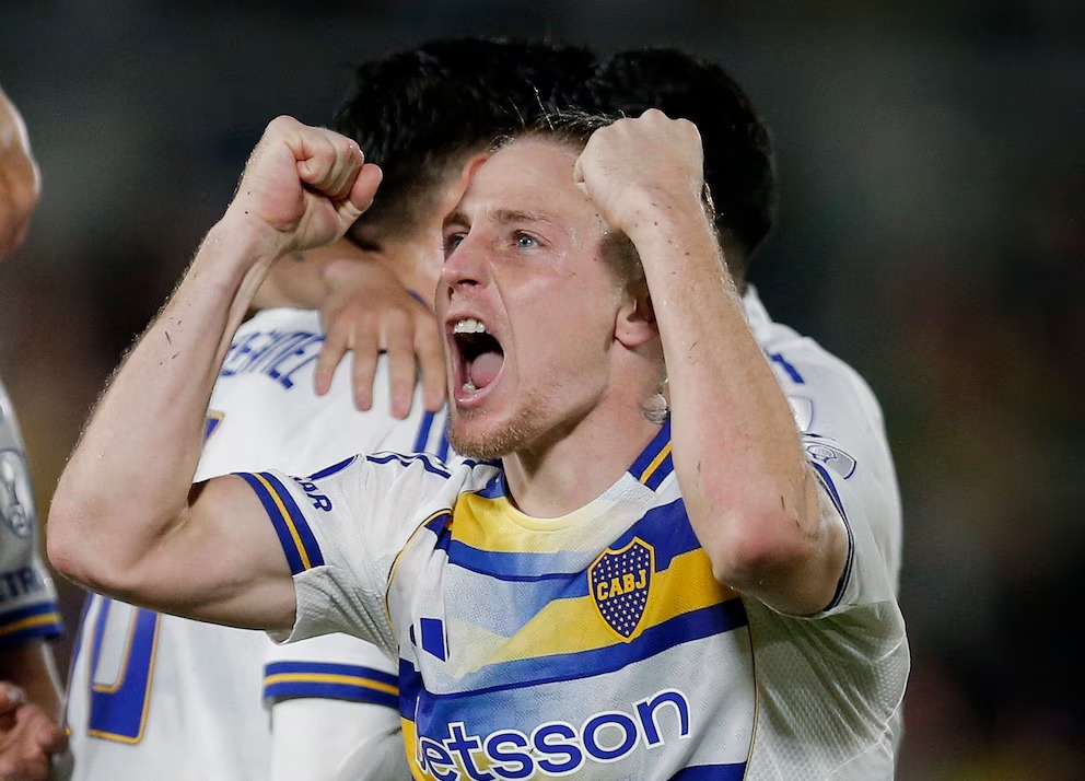 Boca Juniors goleó a Recoleta en Paraguay y avanzó a los cuartos de final de la Copa Sudamericana