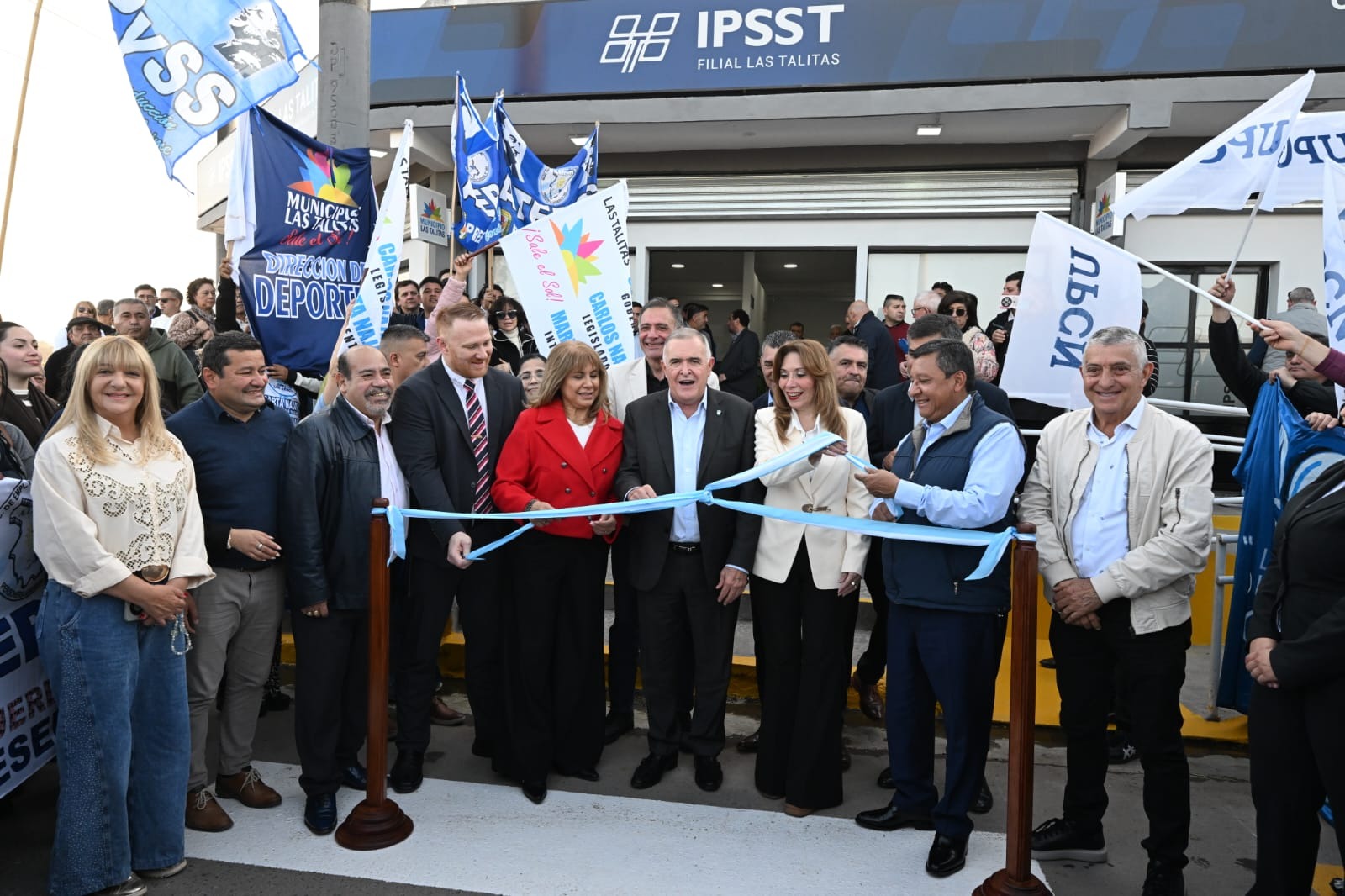 Jaldo inauguró obras viales y la nueva filial del IPSST en Las Talitas