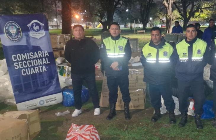 Secuestran mercadería que habría ingresado ilegalmente a Tucumán