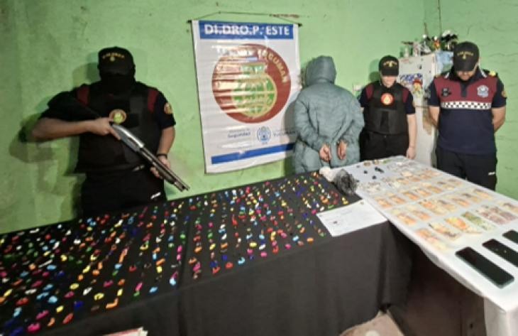 La Policía de Tucumán continúa con el operativo narcomenudeo: incautó 600 ravioles de cocaína