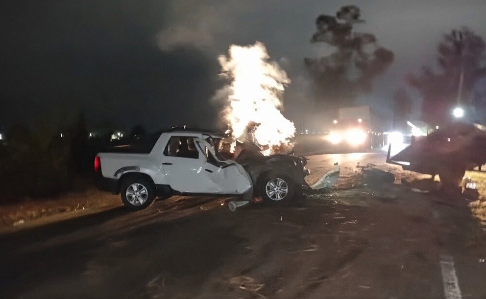 Tucumán: impactante accidente sobre la Ruta 329 dejó a una joven gravemente herida