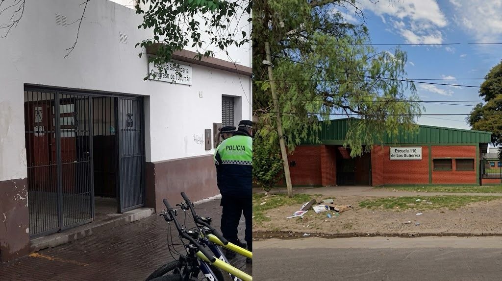 Allanaron las casas de los alumnos que llevaron armas a dos escuelas en Tucumán