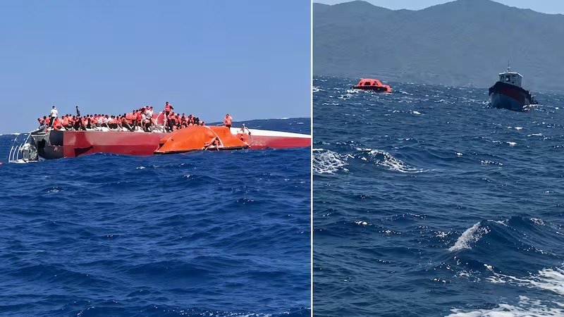 Un ferry volcó frente a la costa de Chipre con 270 personas a bordo: al menos ocho muertos