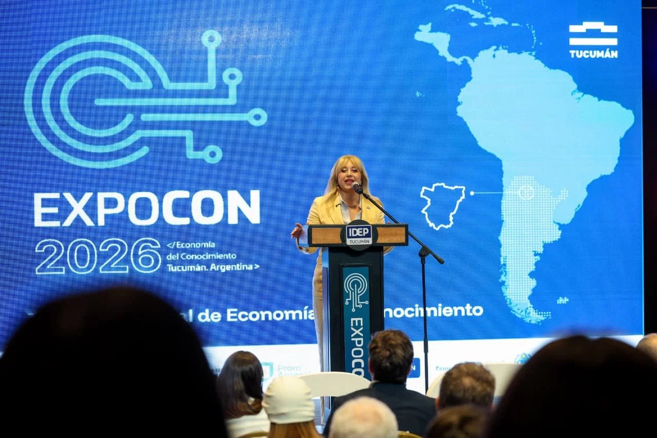 Chahla presentó en EXPOCON el modelo de gestión basado en datos y tecnología que aplica SM de Tucumán