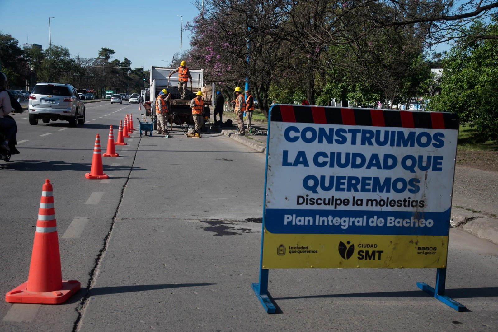 La Municipalidad de SM de Tucumán intensifica el bacheo en diferentes zonas