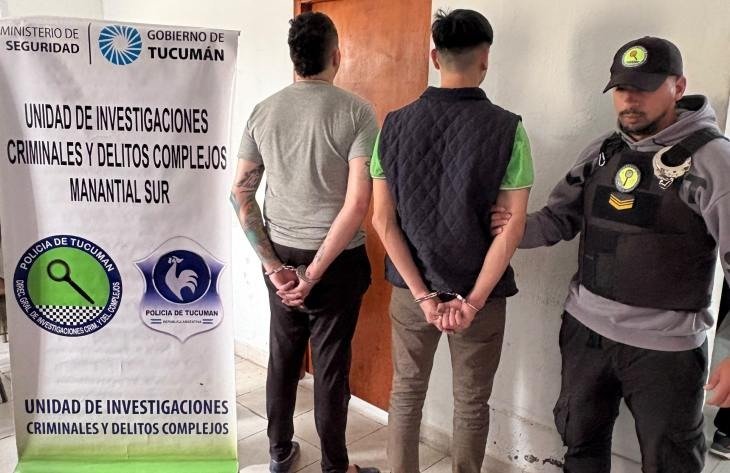 Dos hombres fueron aprehendidos por un millonario robo en Tucumán